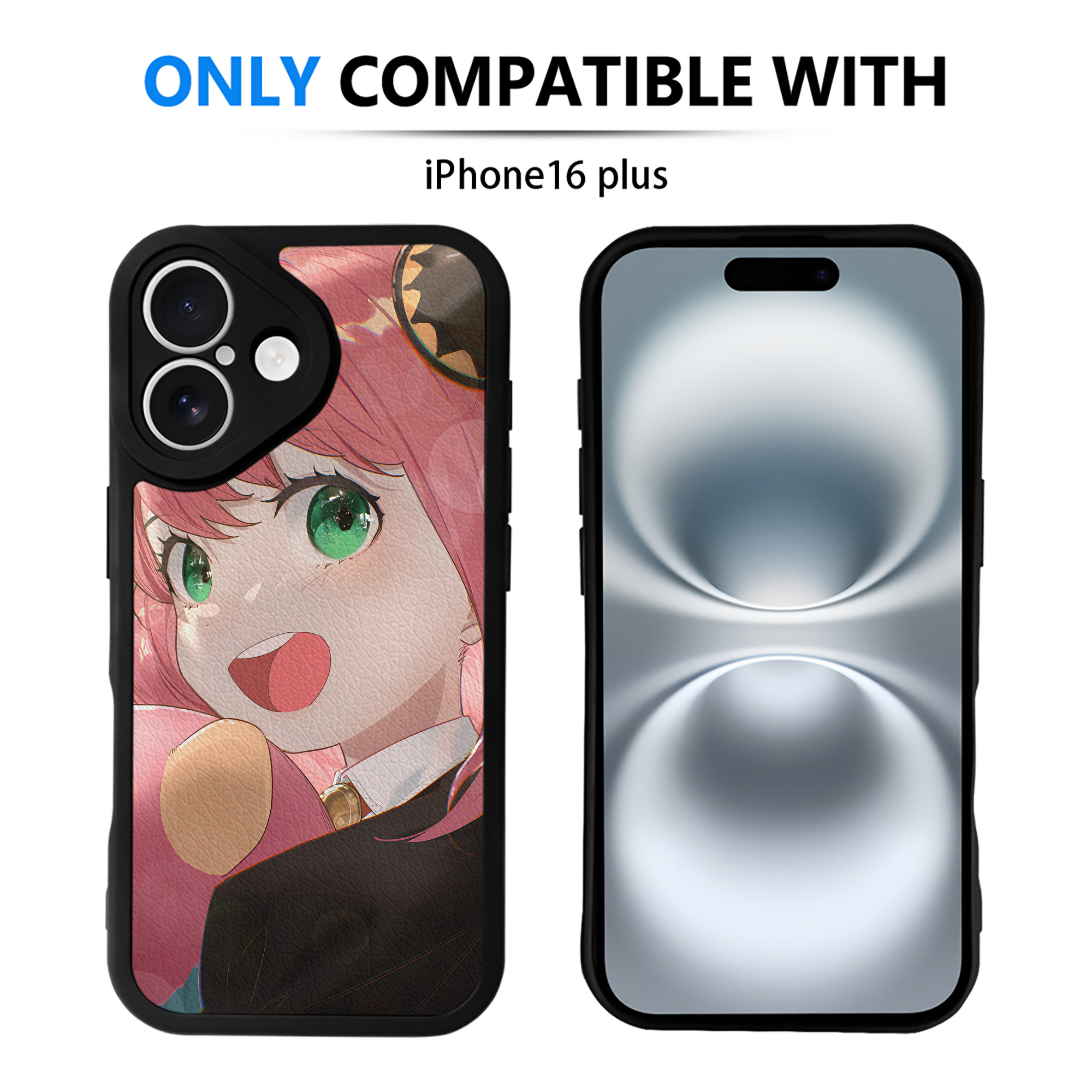 （画像用） SPY×FAMILY间谍家家酒 【iPhone 16シリーズ対応】シリコンスマホケース（レザー調） 材質：シリコン